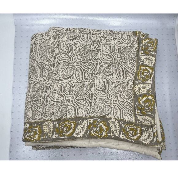 Amber Lewis For Anthropologie Sweetwater Quilt Queen Neutral - Picture 5 of 10